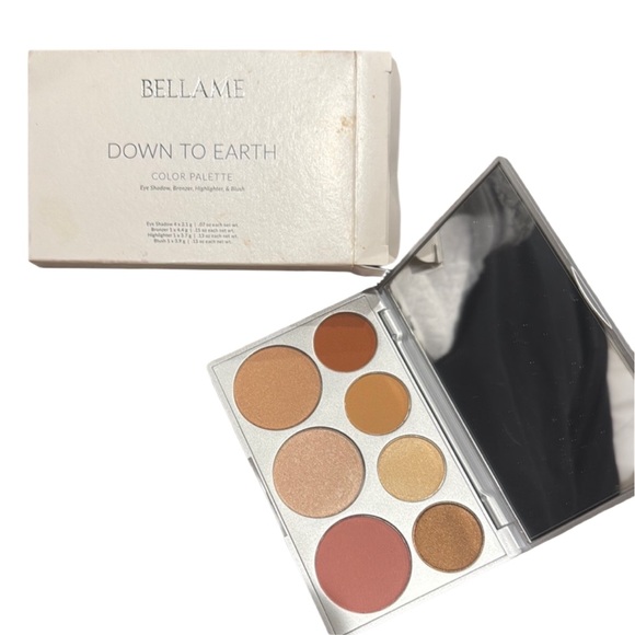 Bellamie Other - Bellamie Earthy Tones Palette - Down to Earth Makeup eyeshadow, blush bellame